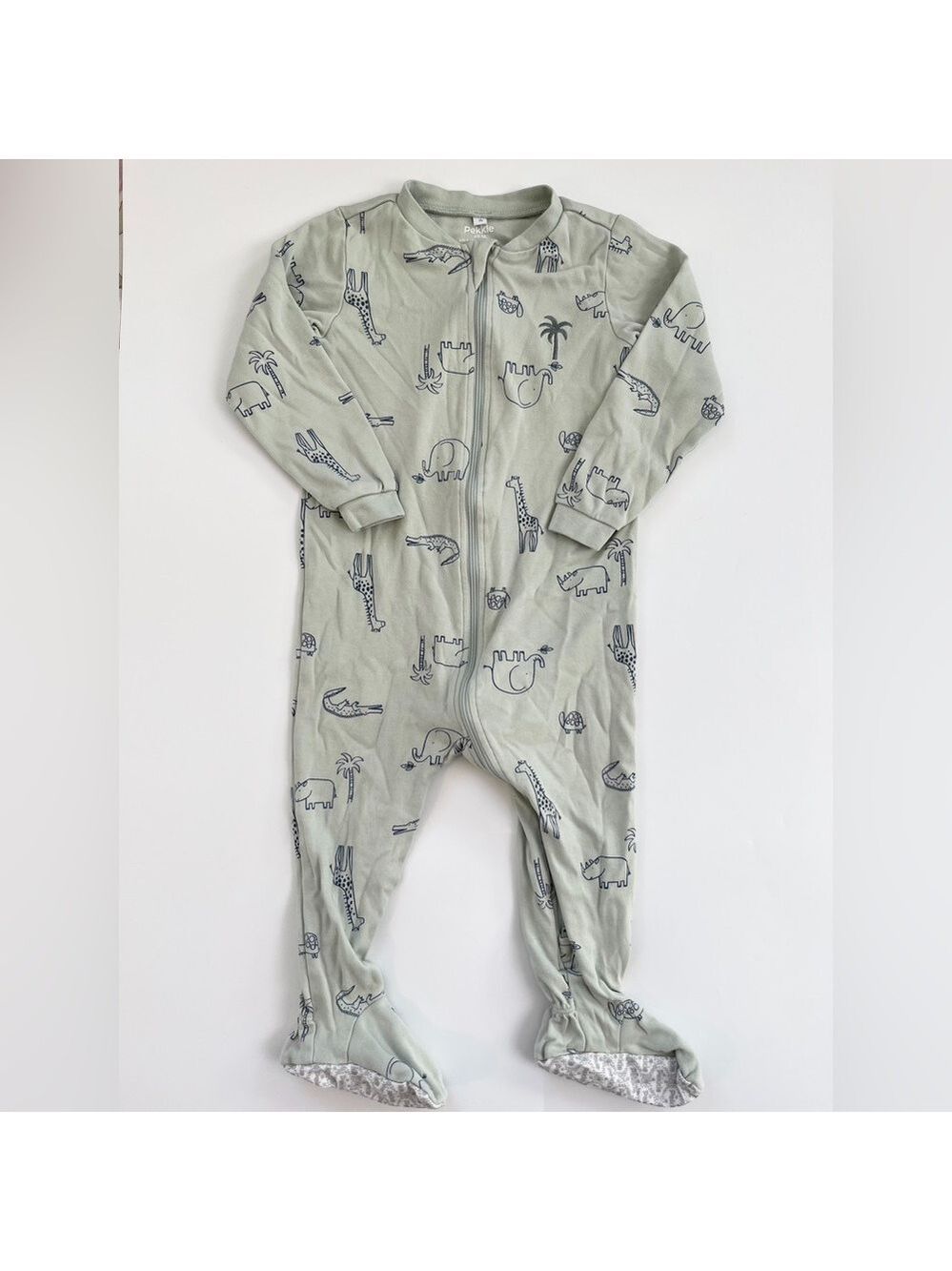 Pekkle Animal Adventure Kids Footie Pajamas